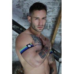 Breedwell Brassards Retro Remix Bleus x2